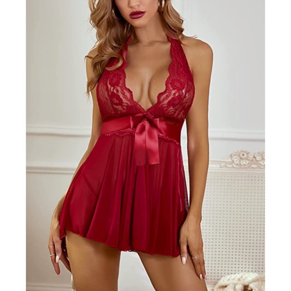 Beautiful Lace Babydoll Lingerie